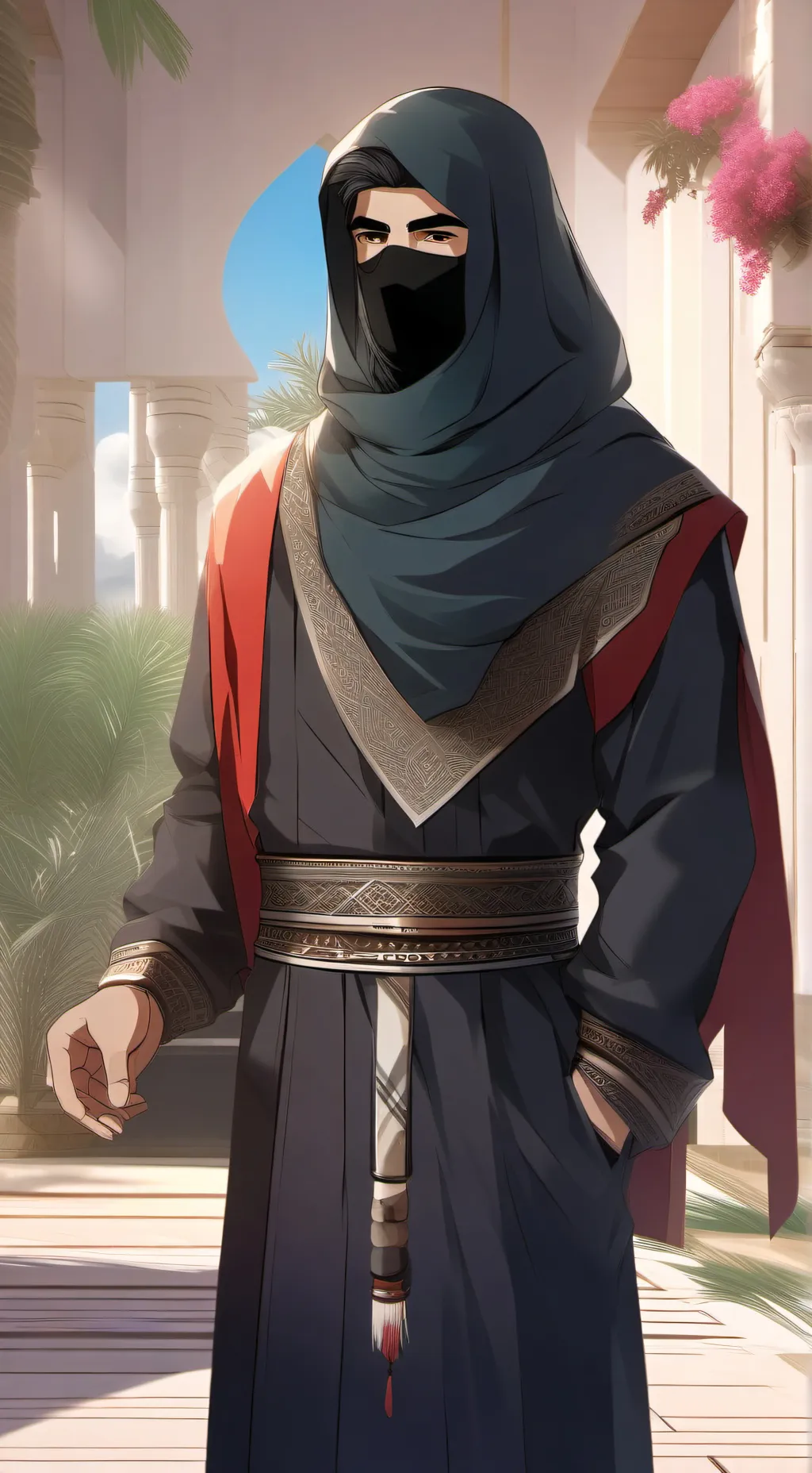 ai character: Amír background