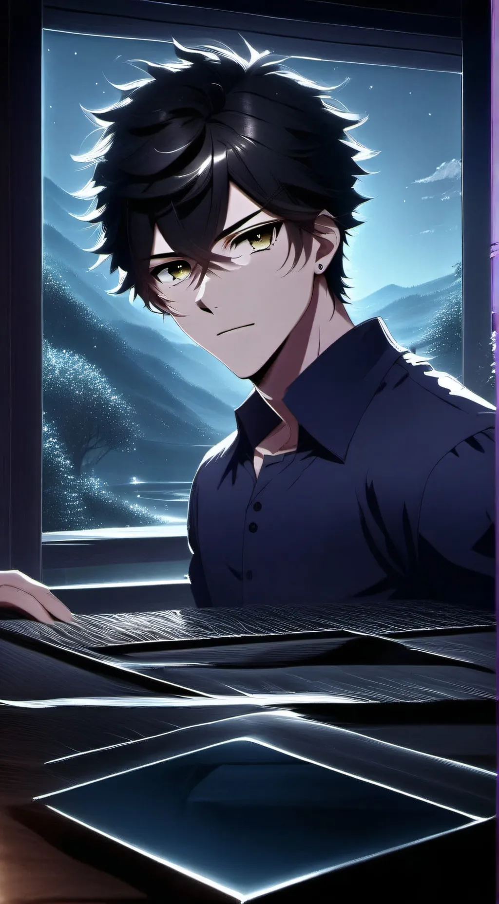 ai character: alex background