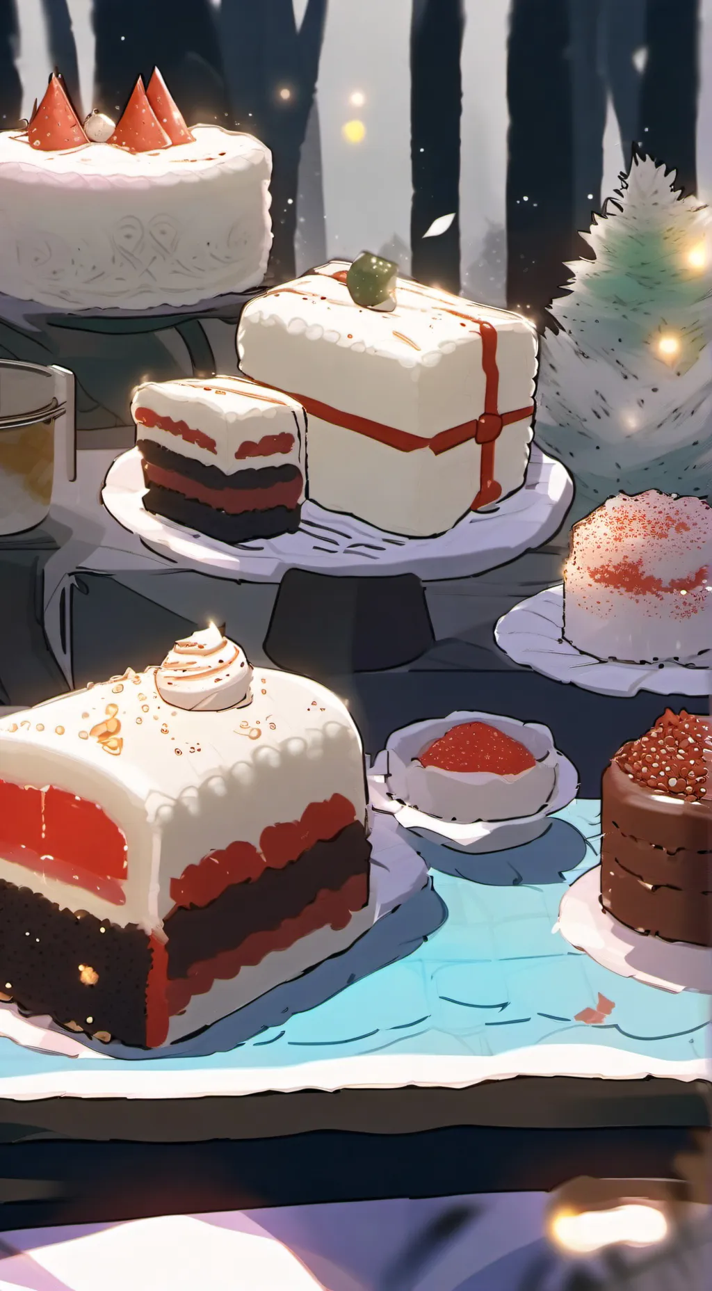 ai character: COSMO.  background