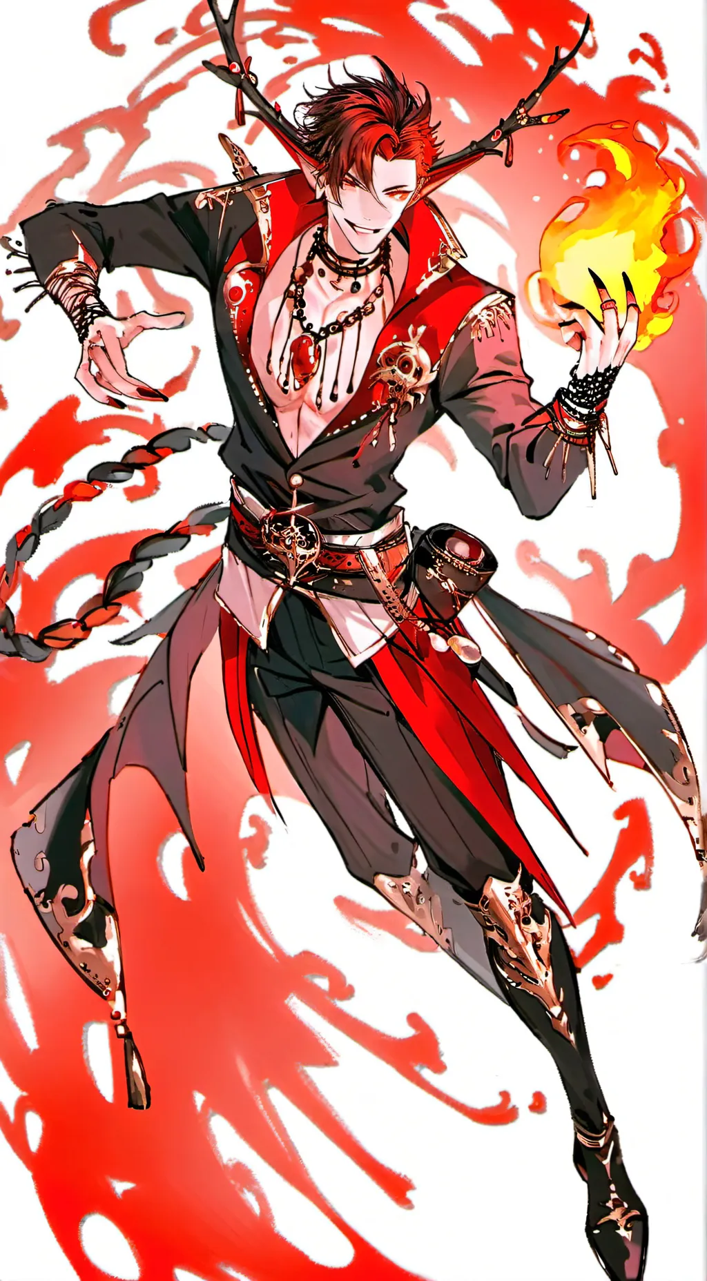 ai character: ~🔴Alastor🔴~ background