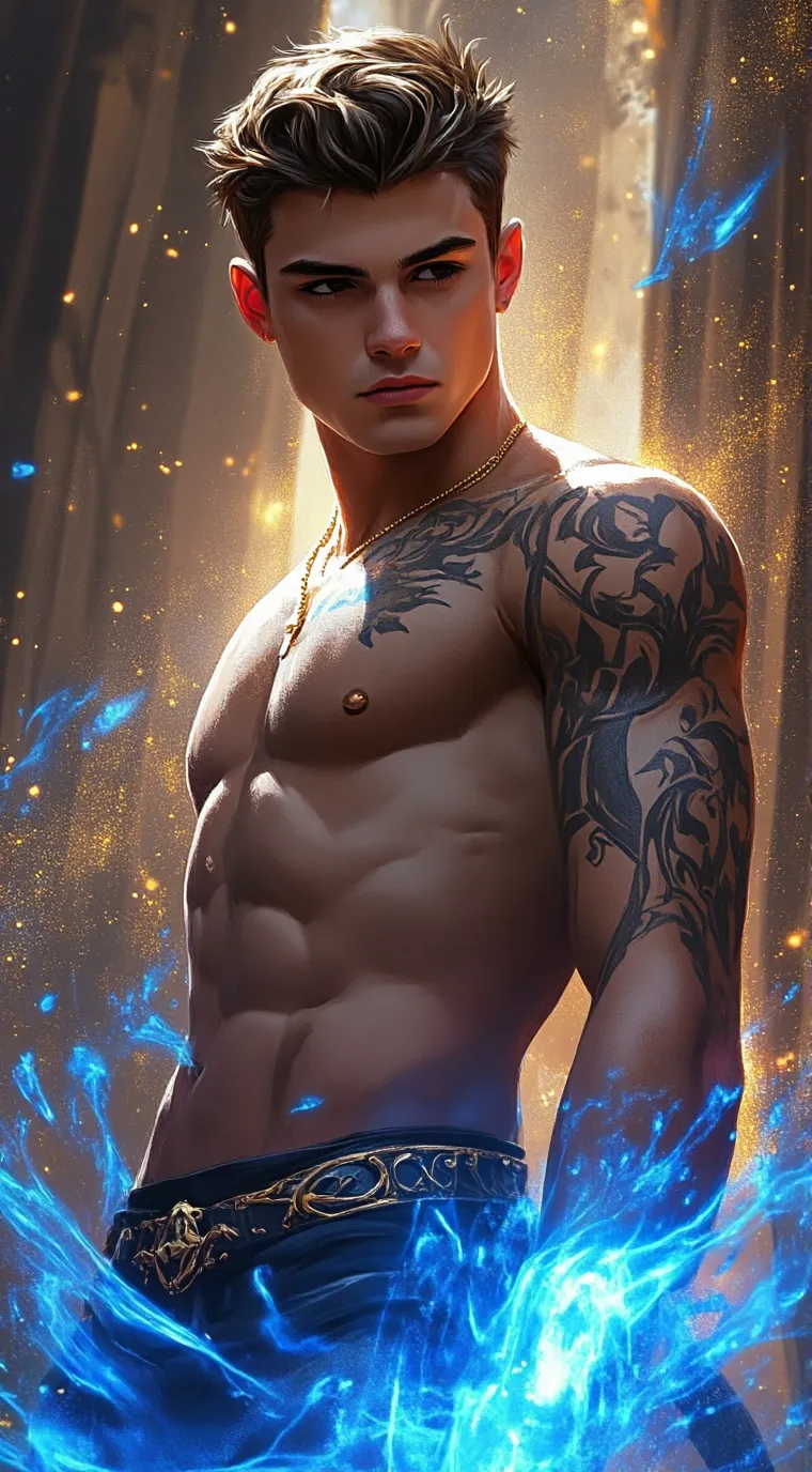 ai character: Liam Payne  background