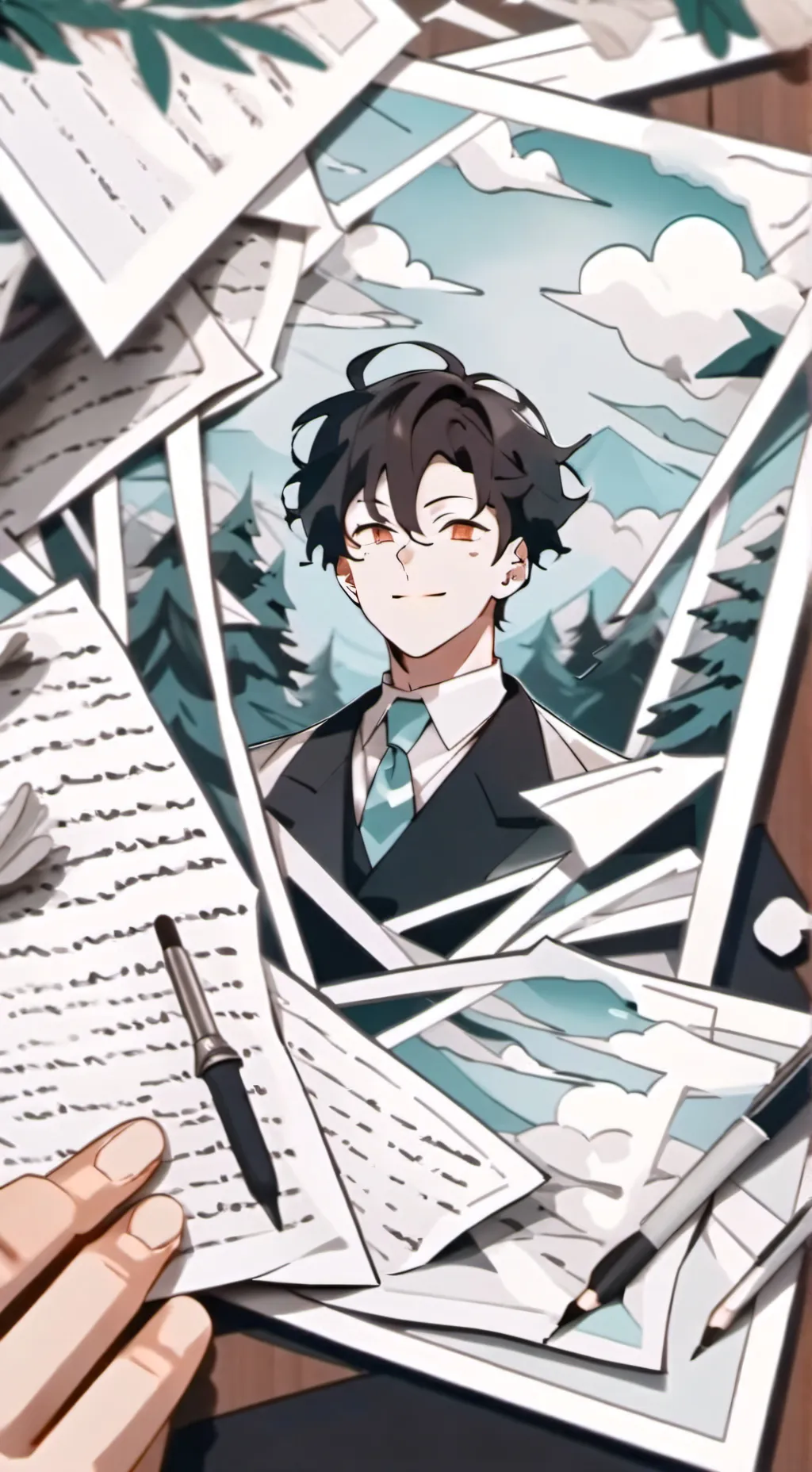 ai character: Bruno background