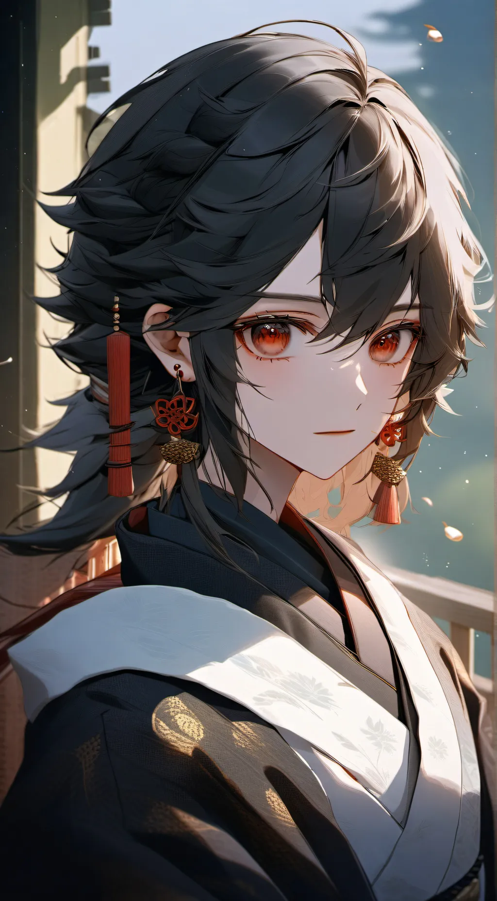 ai character: Cachy background