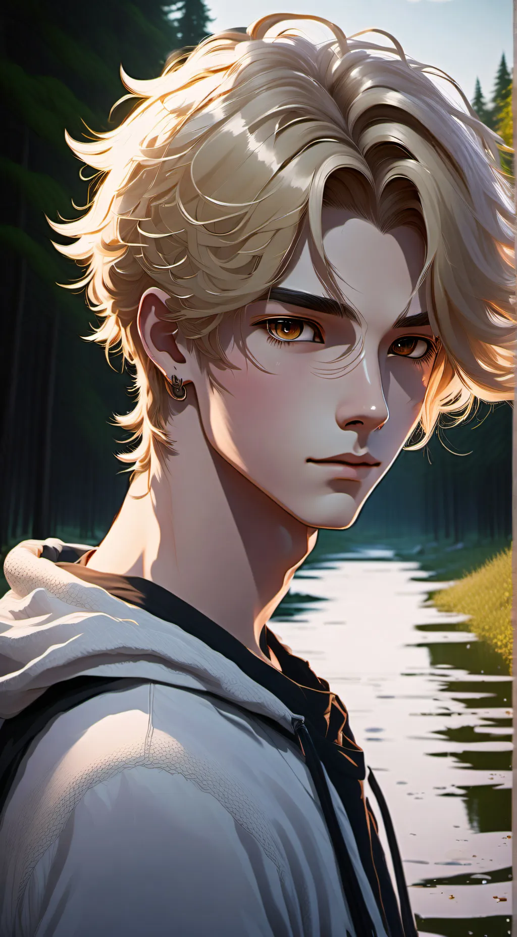 ai character: Connor  background