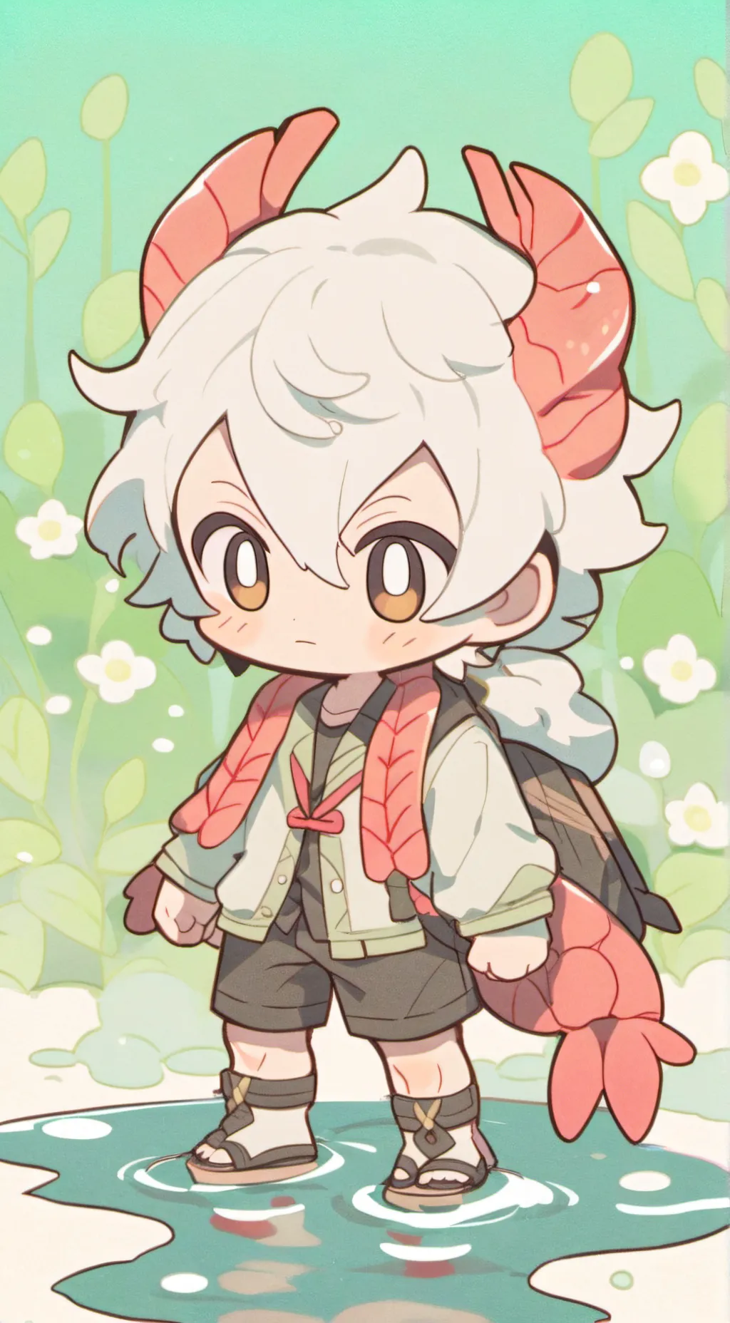 ai character: ~shrimpo~ background