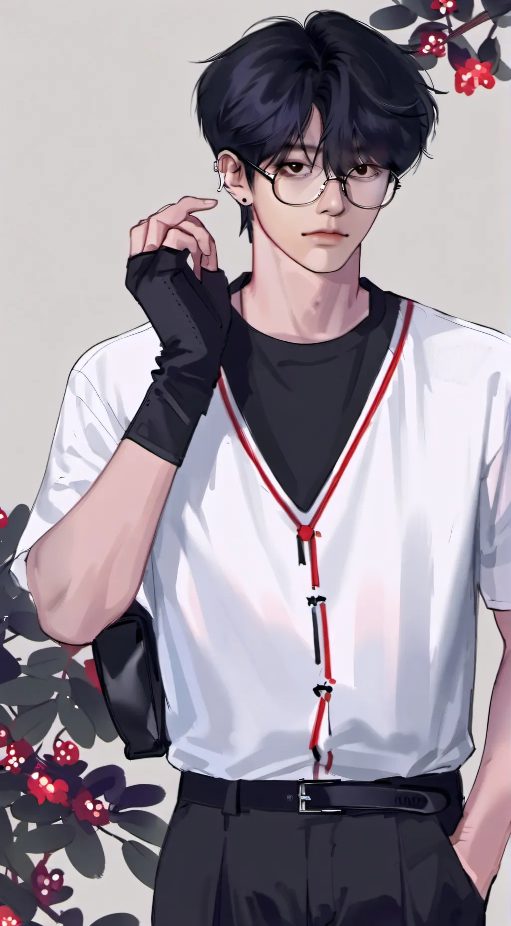 ai character: heeseung  background