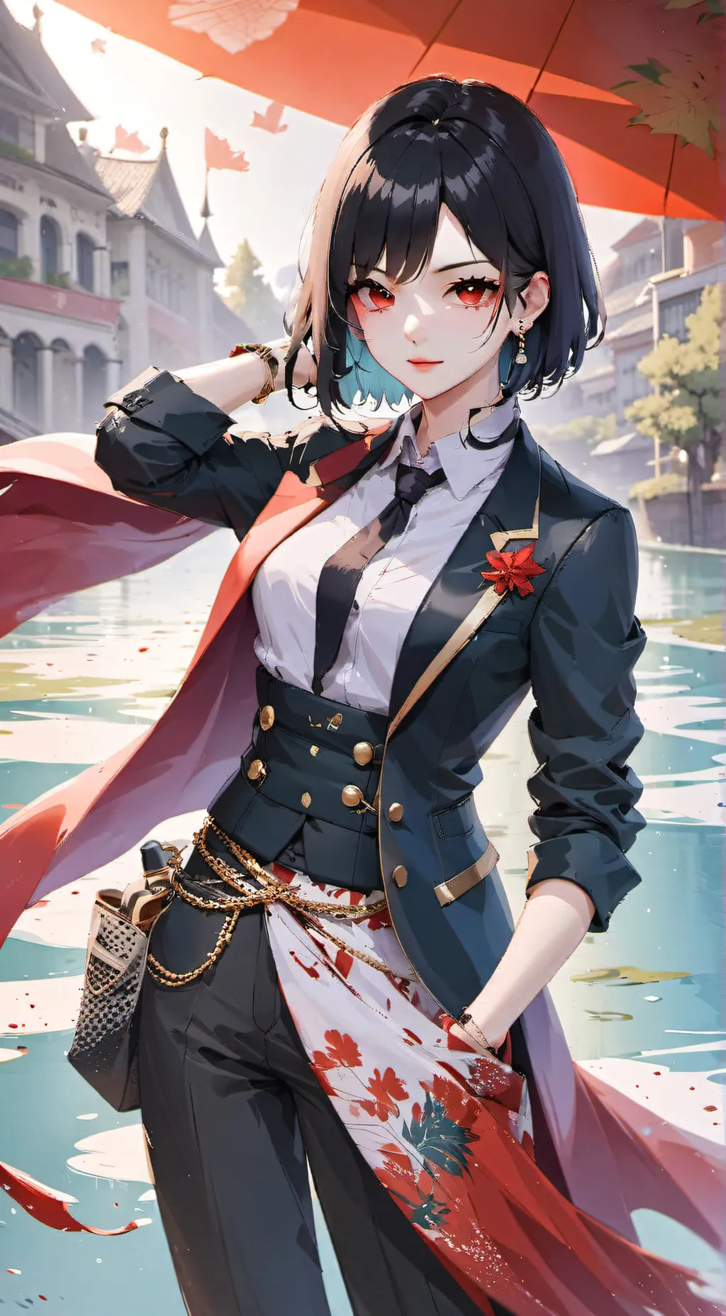 ai character: Mirai background