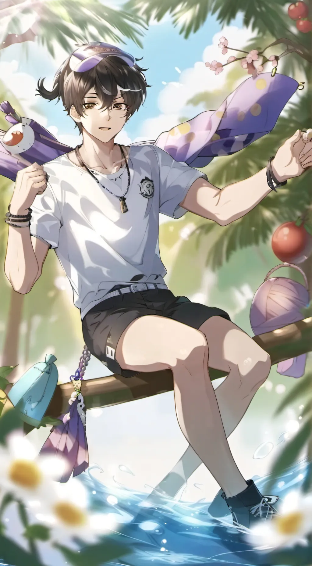 ai character: Wesley  background