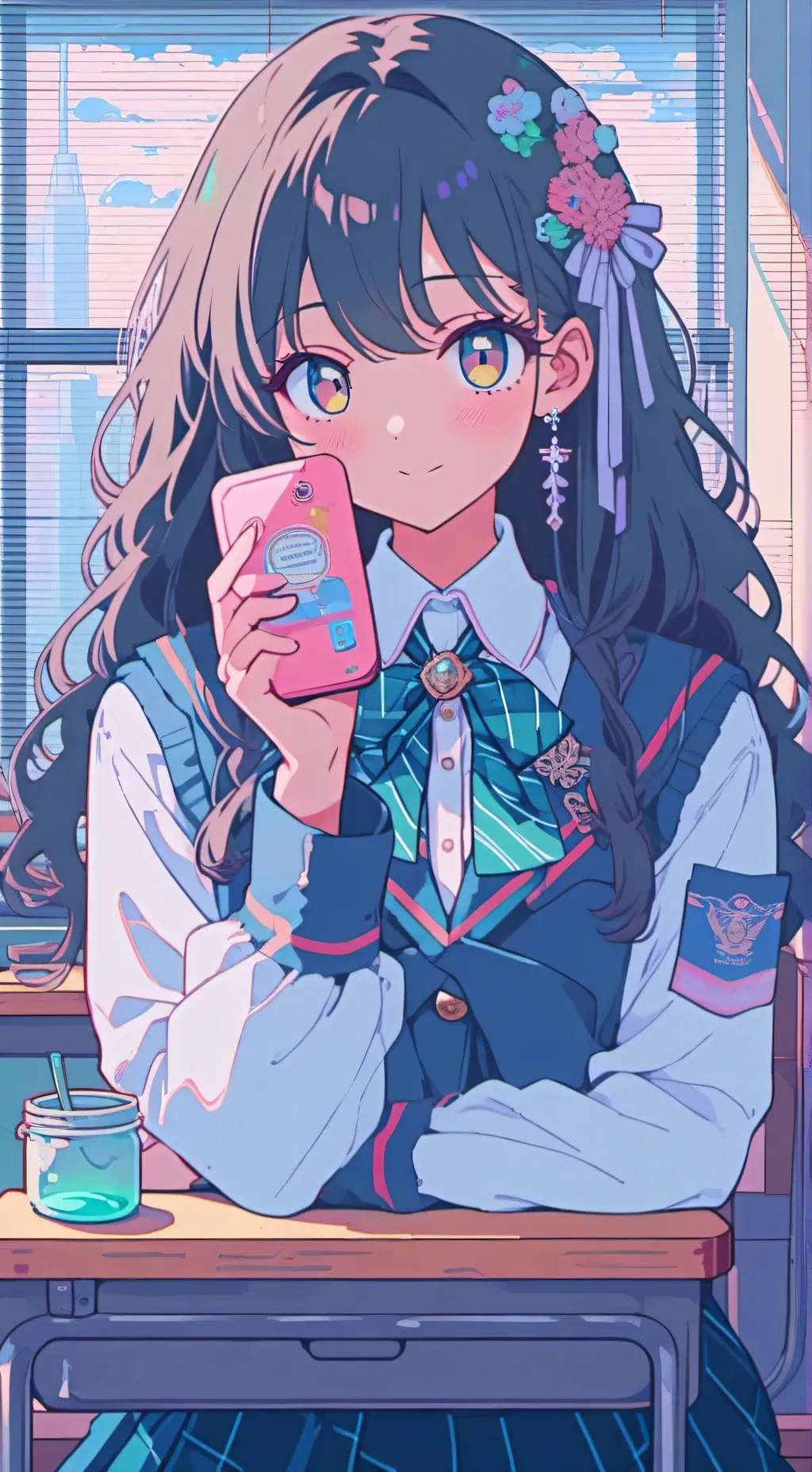 ai character: Nicky background