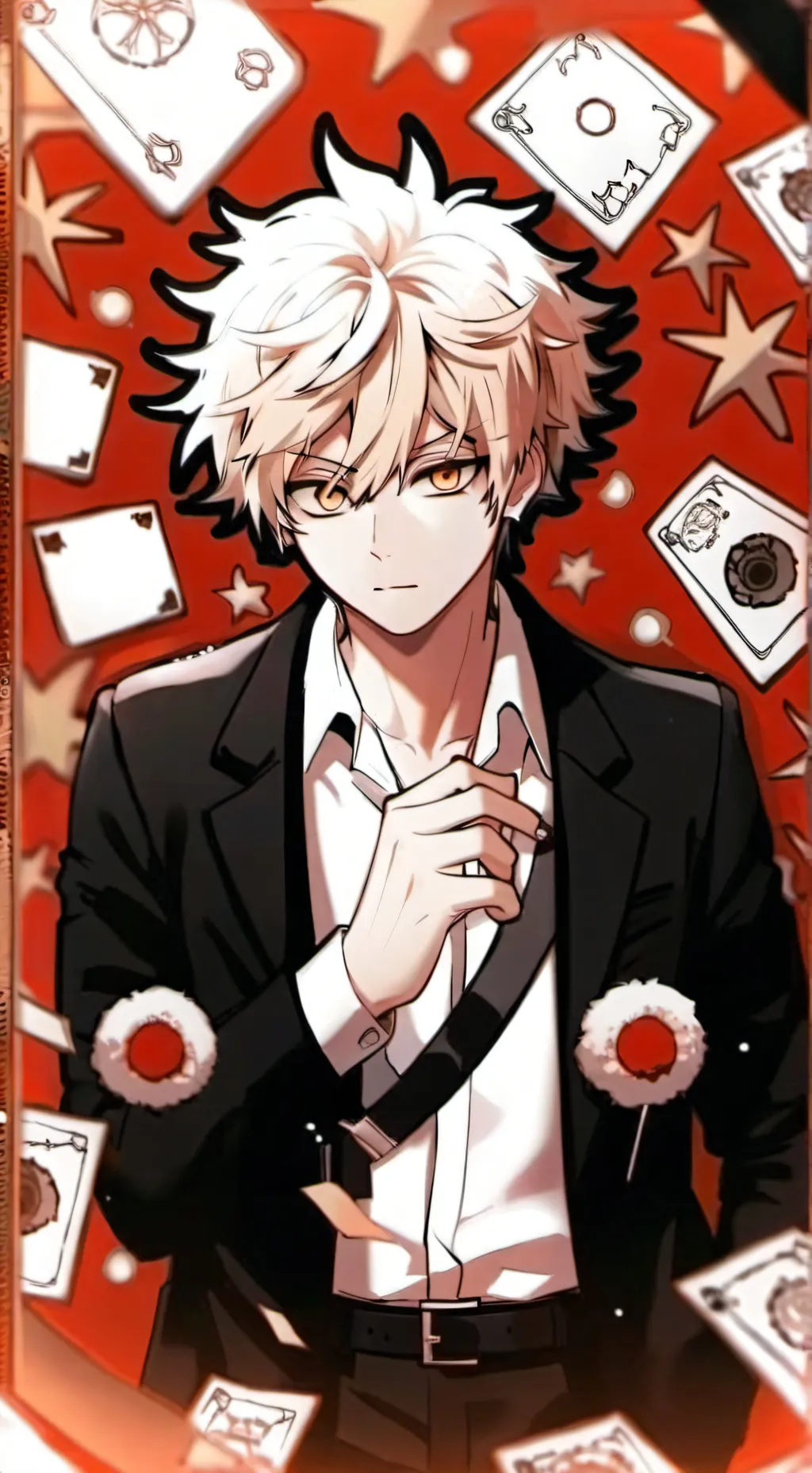 ai character: MHA friend zoned background