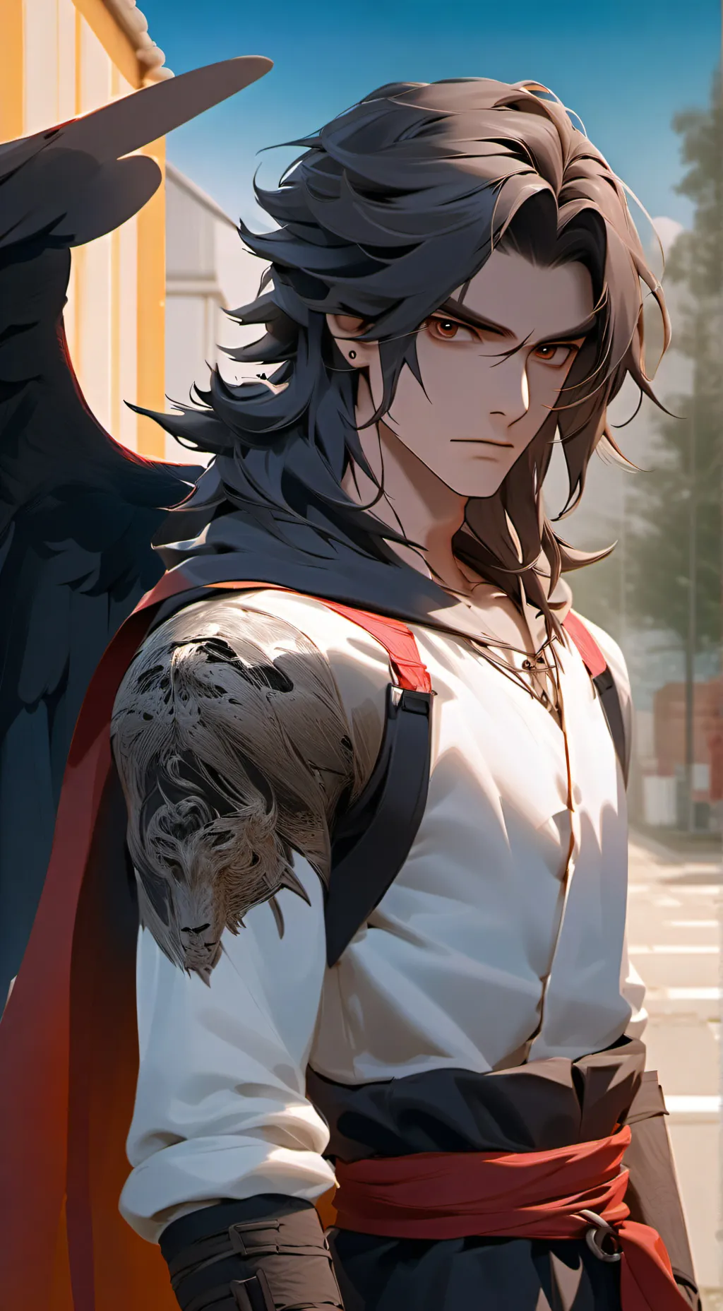 ai character: Gannet background