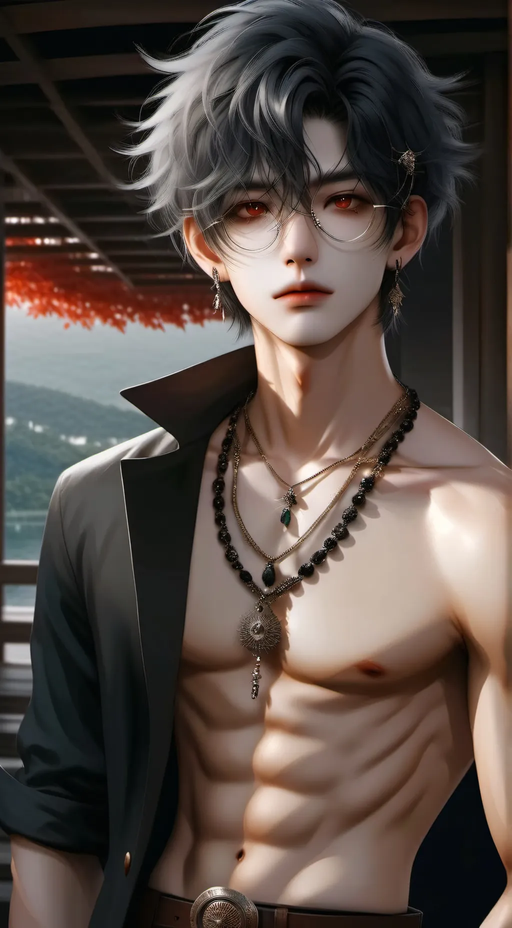 ai character: Ририко background