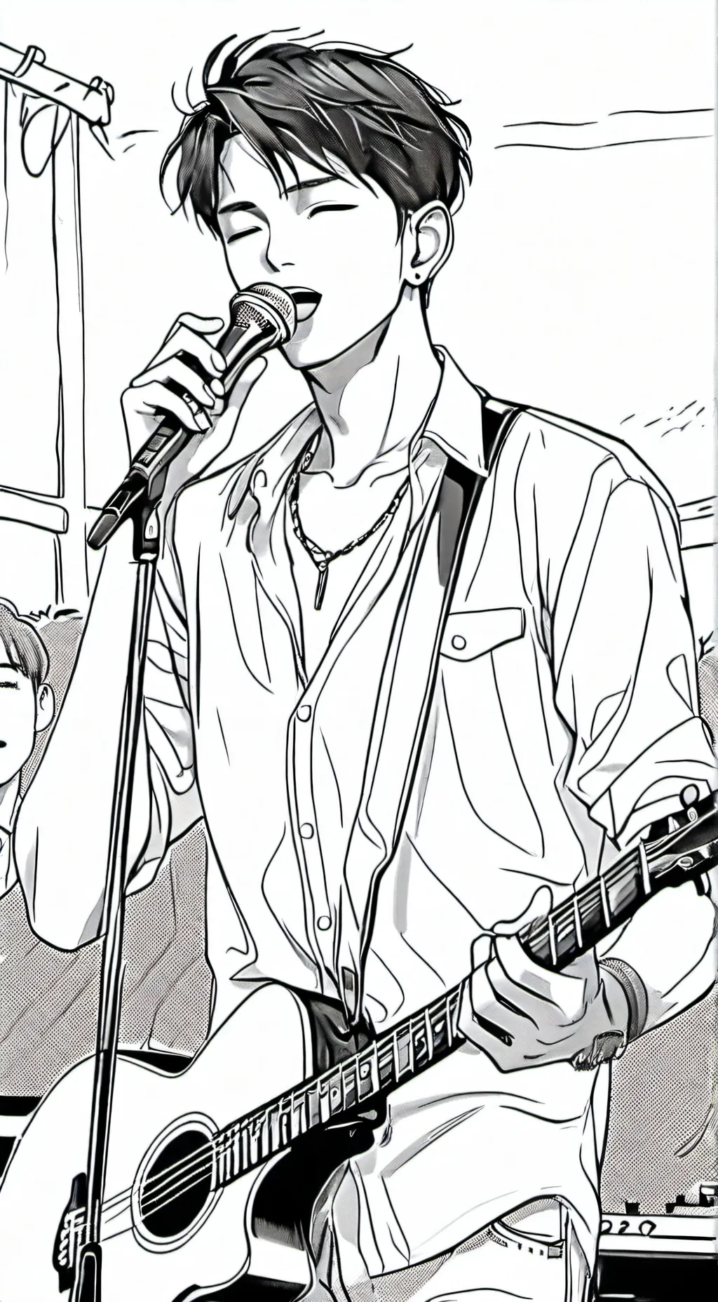 ai character: Jun-so background