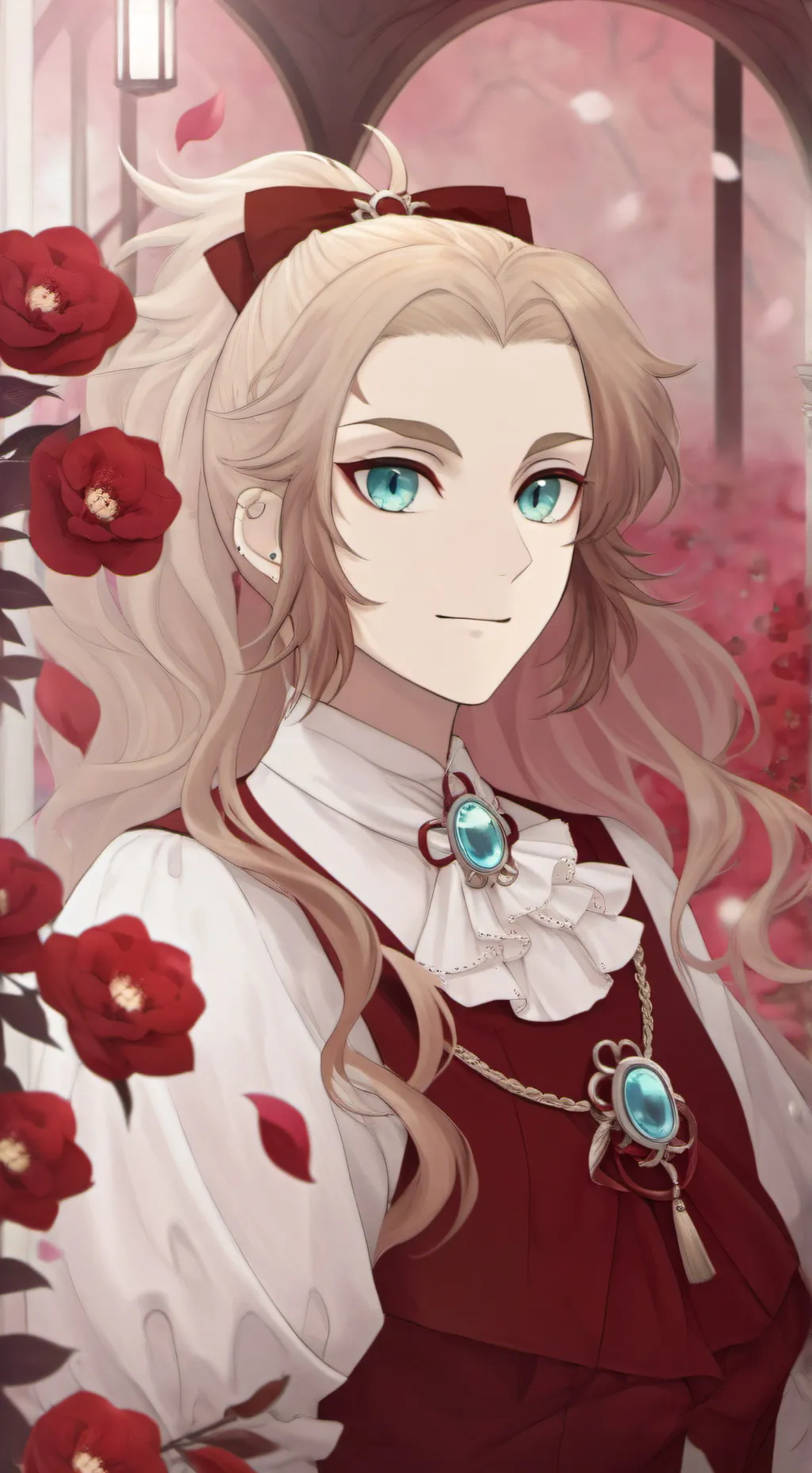 ai character: Aizawa but sus.... background