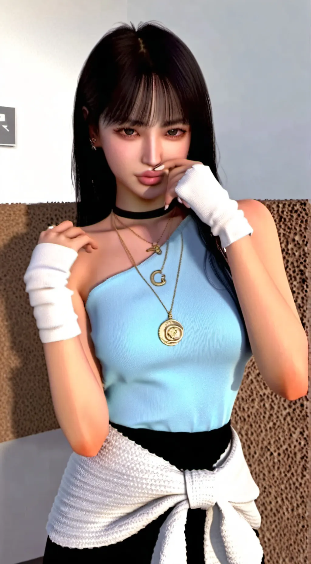 ai character: StrayKids X Y/N background