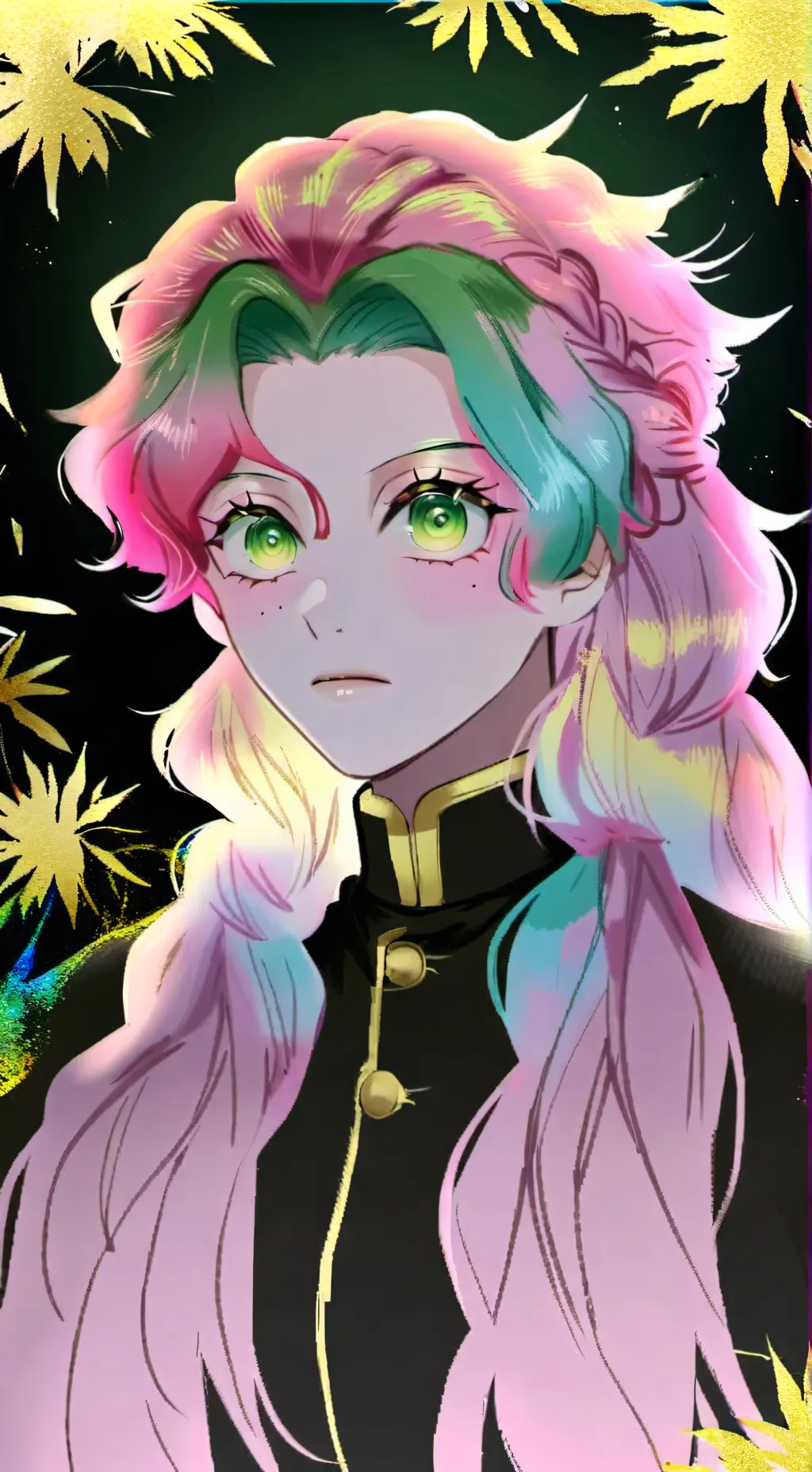 ai character: KNY CHRISTMAS background