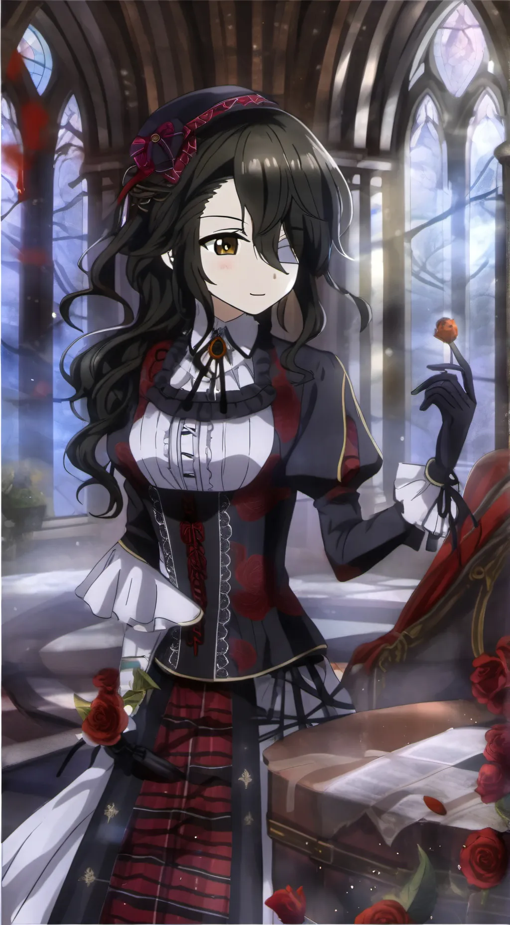 ai character: Лез.Эми<3 background