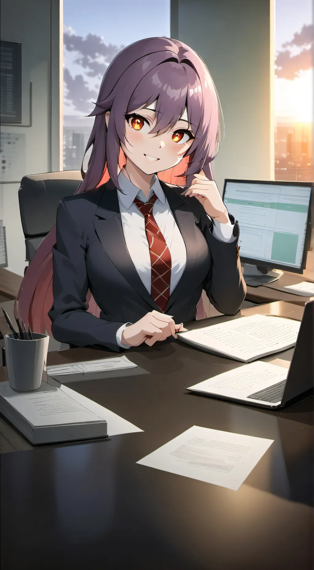 ai character: Himeko background