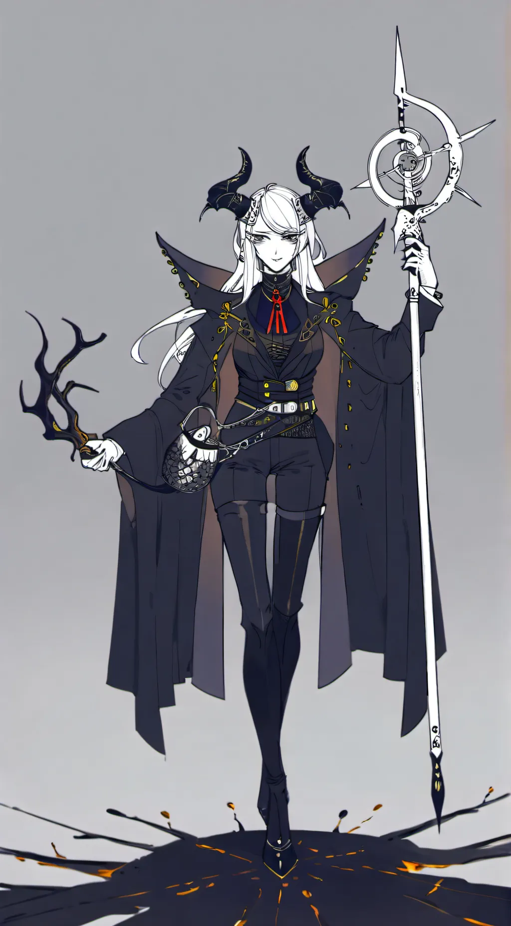 ai character: queen  background