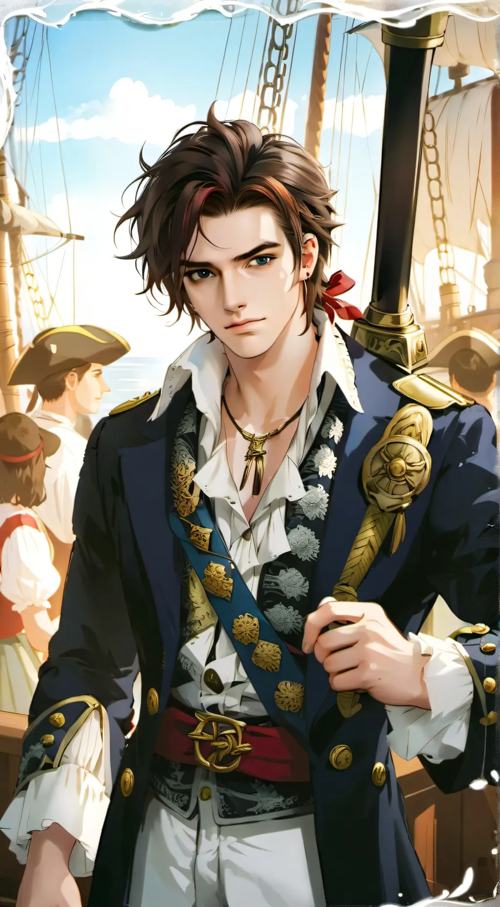 ai character: Pirate's Quest background