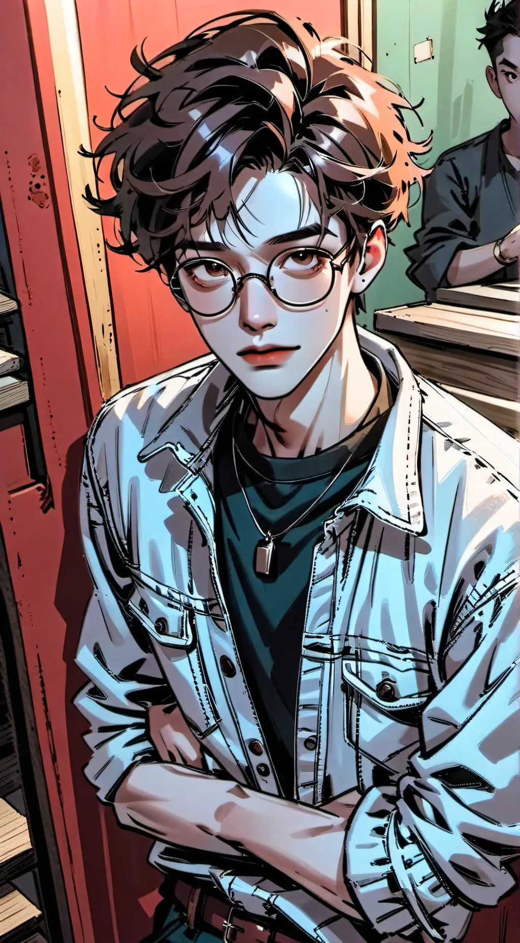 ai character: Jasper Connors background