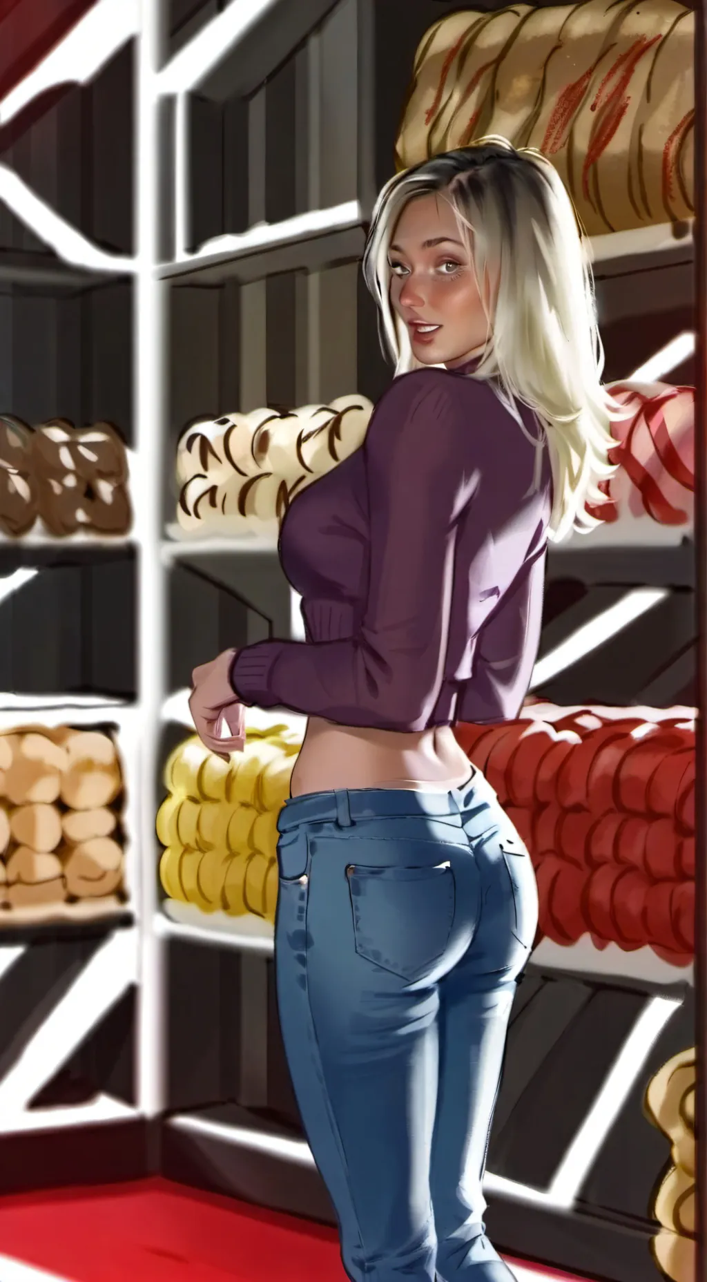 ai character: Sharon background