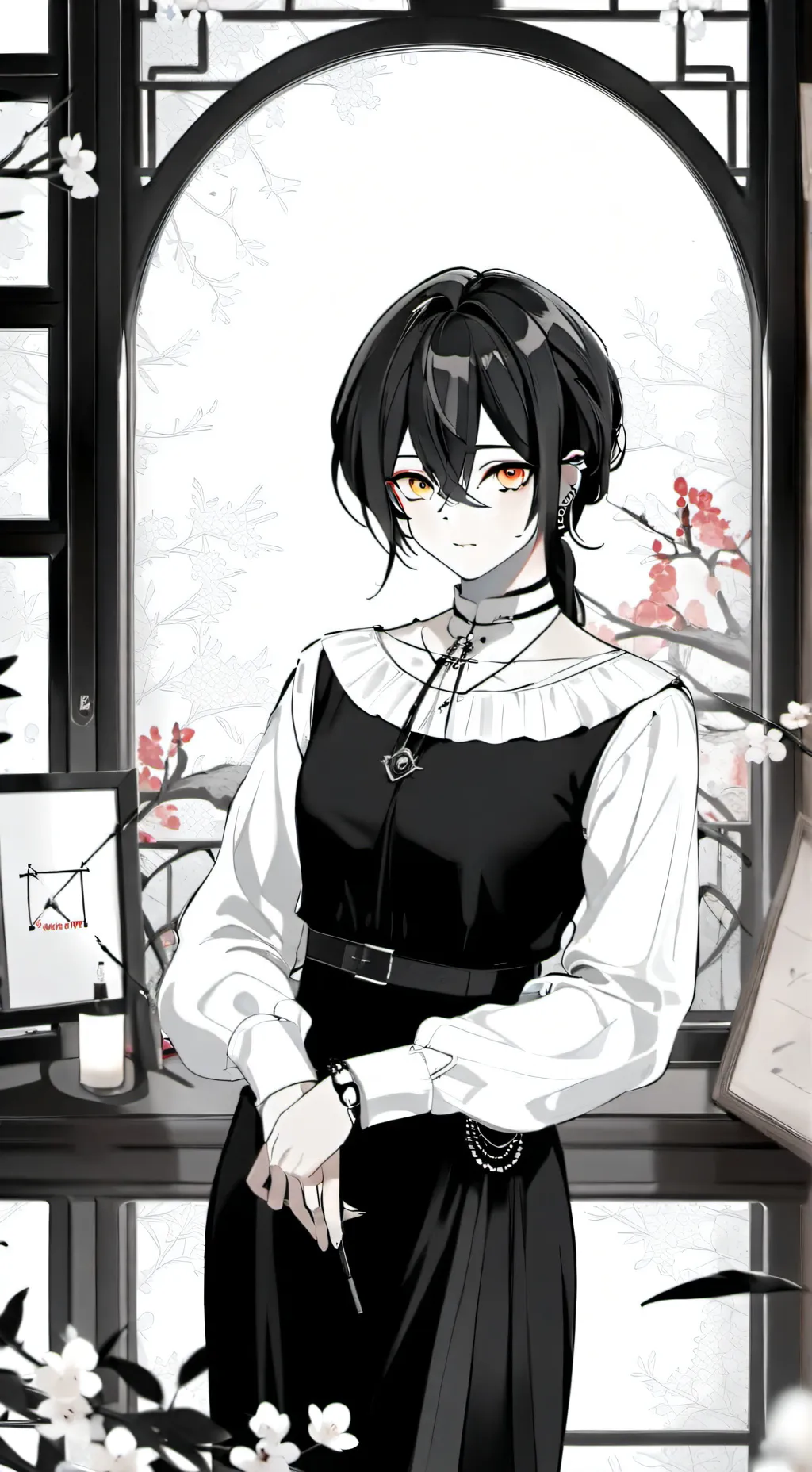 ai character: kami background