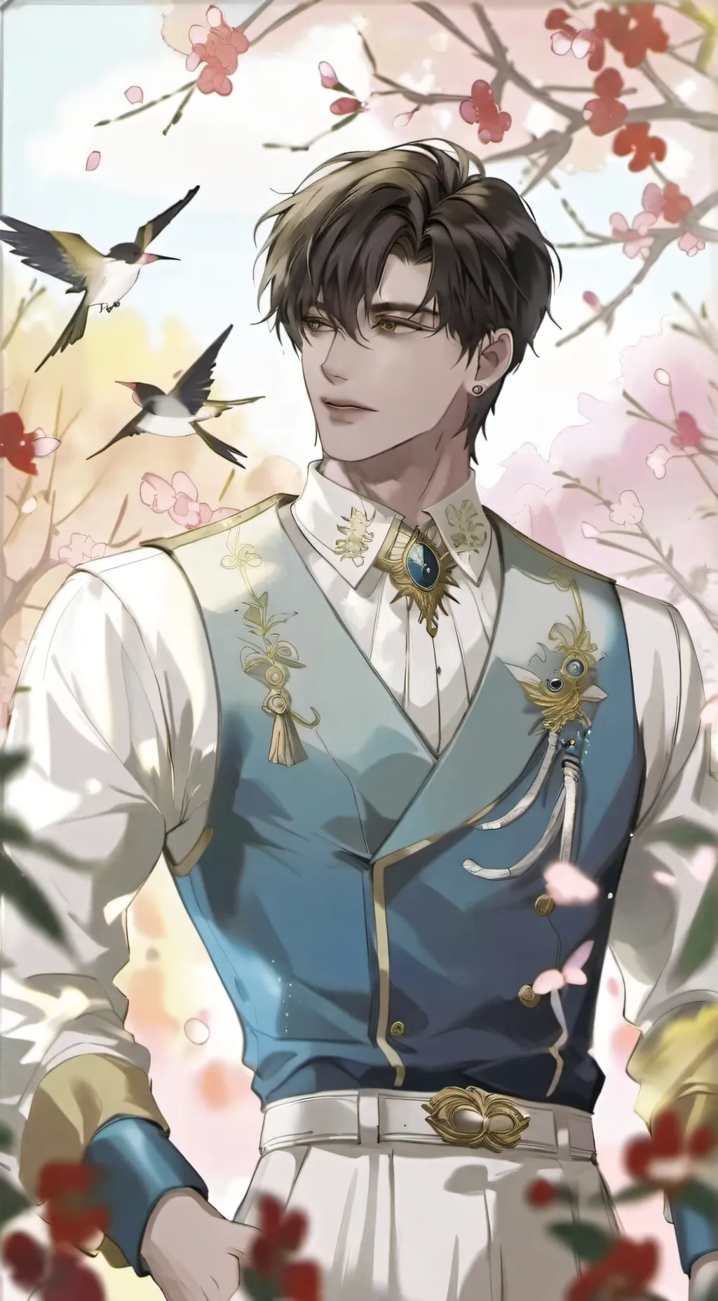 ai character: Walton  background