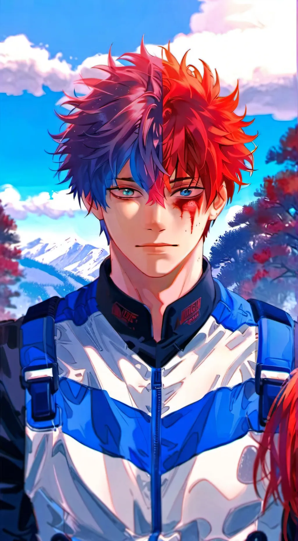 ai character: >{~Mha~}< background