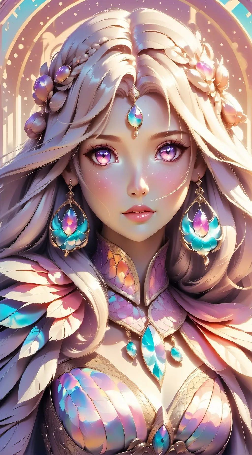 ai character: Sua namorada  background