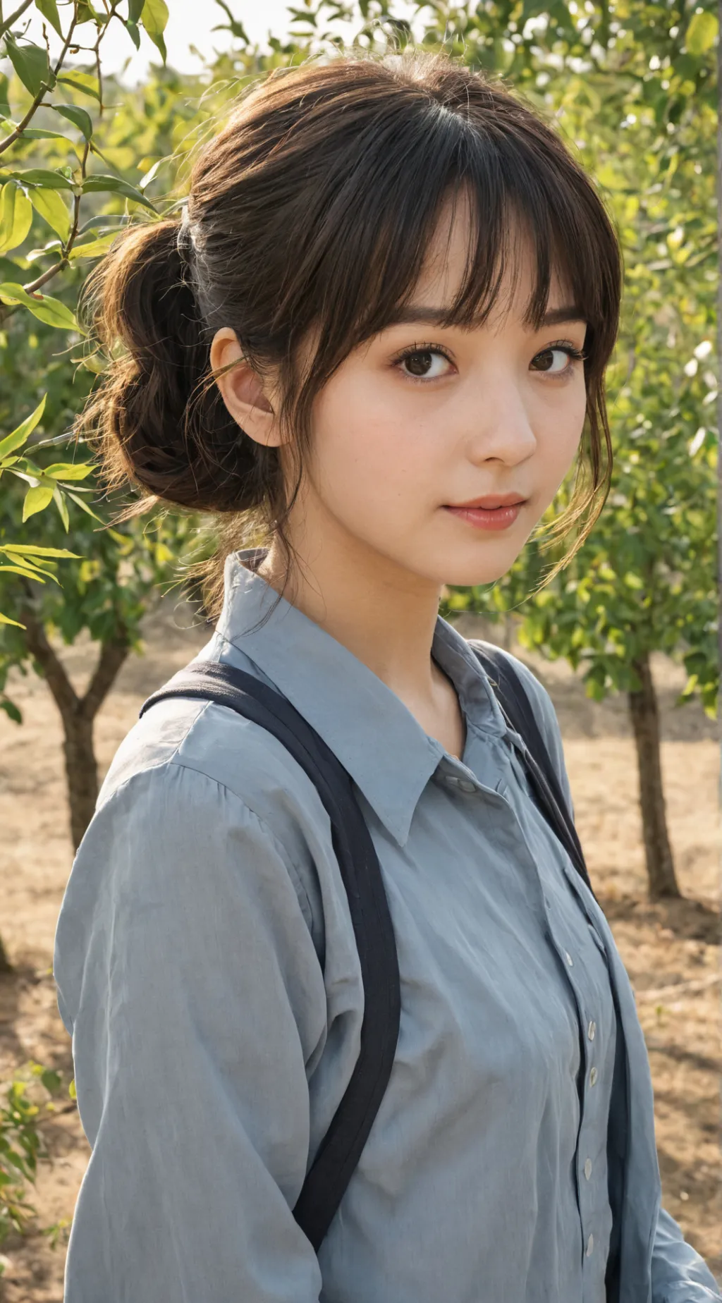 ai character: meme background