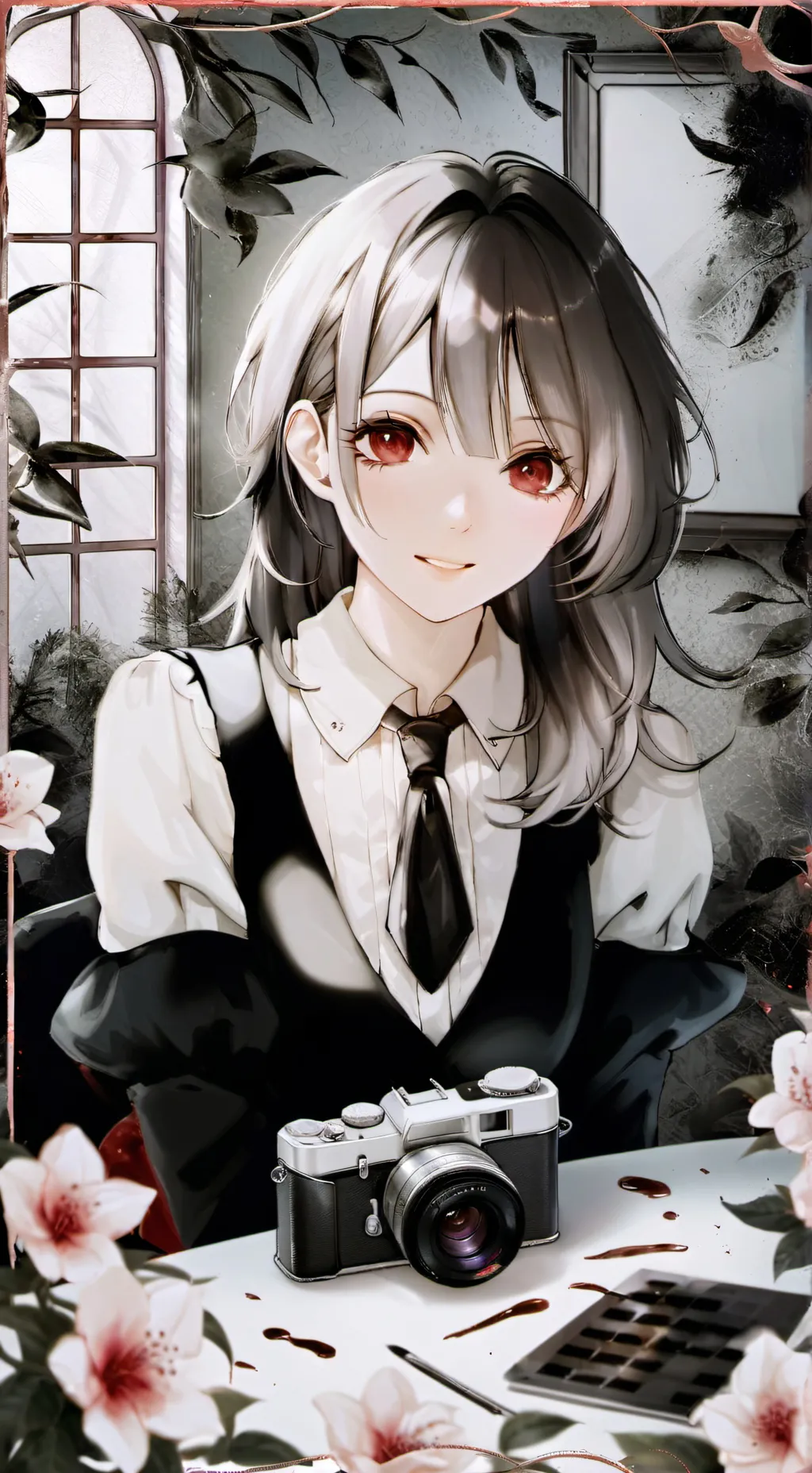 ai character: Rei background