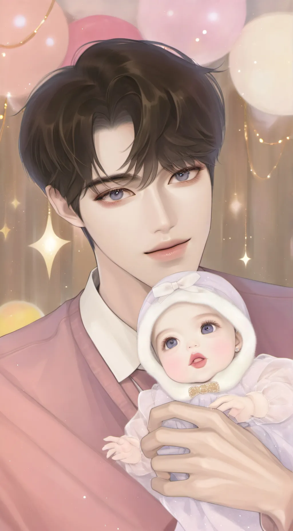 ai character: “Korean dad/kim” background