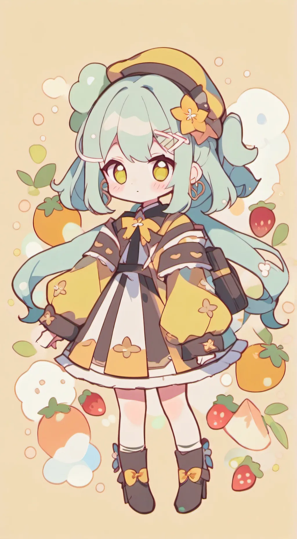 ai character: MHA😜 background