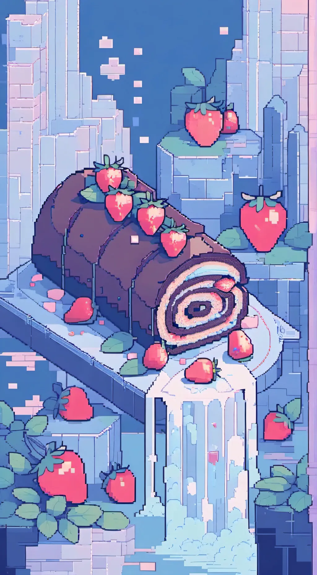 ai character: 🍓🍰Fruitcake!(DW) background
