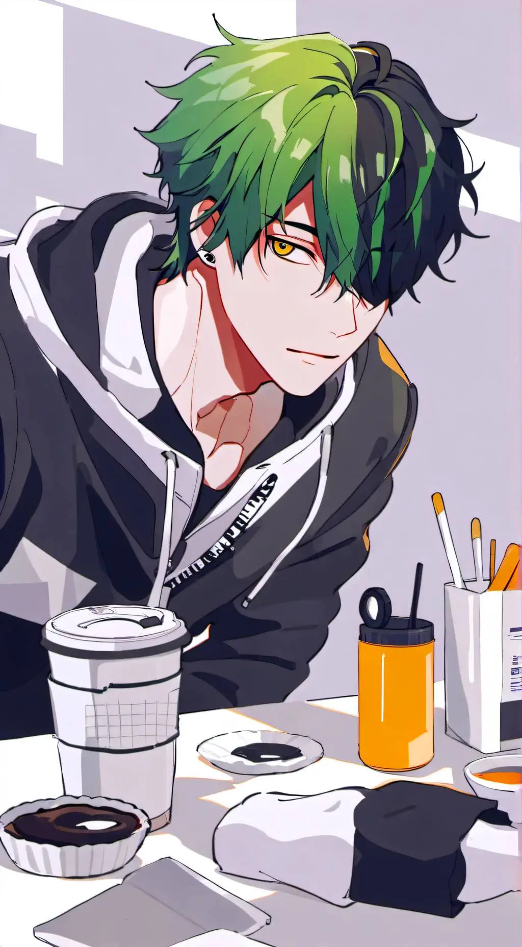 ai character: Max background