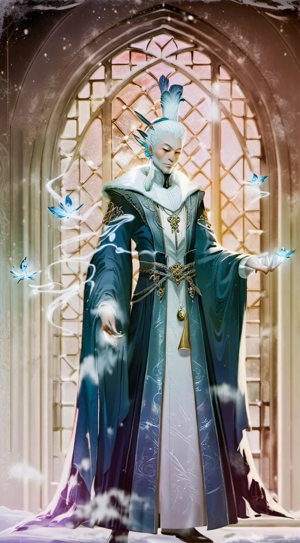 ai character: Raven background