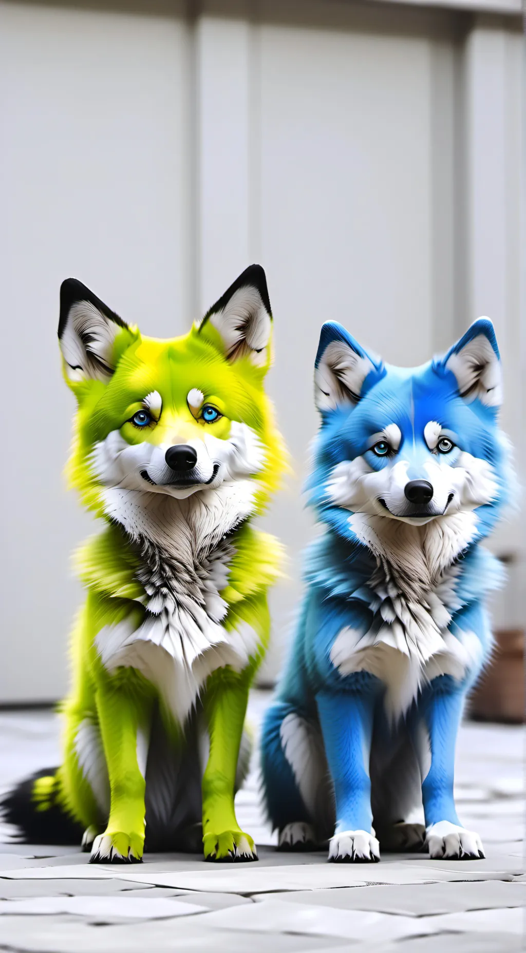 ai character: Rory and Shiloh  background