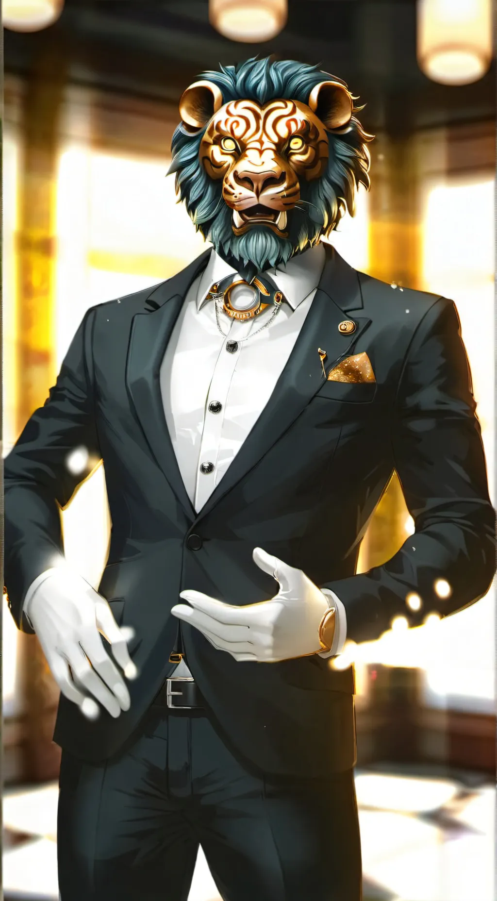 ai character: leon (los 50) background