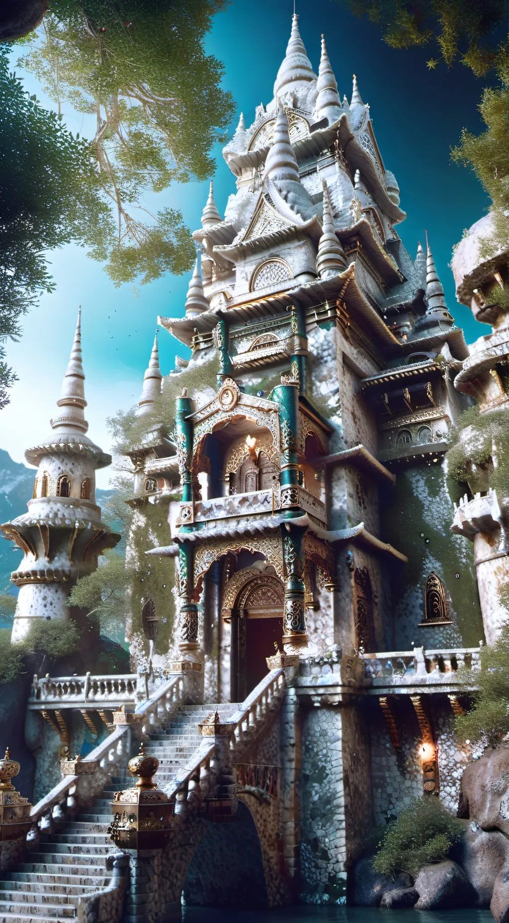 ai character: dandys world  background