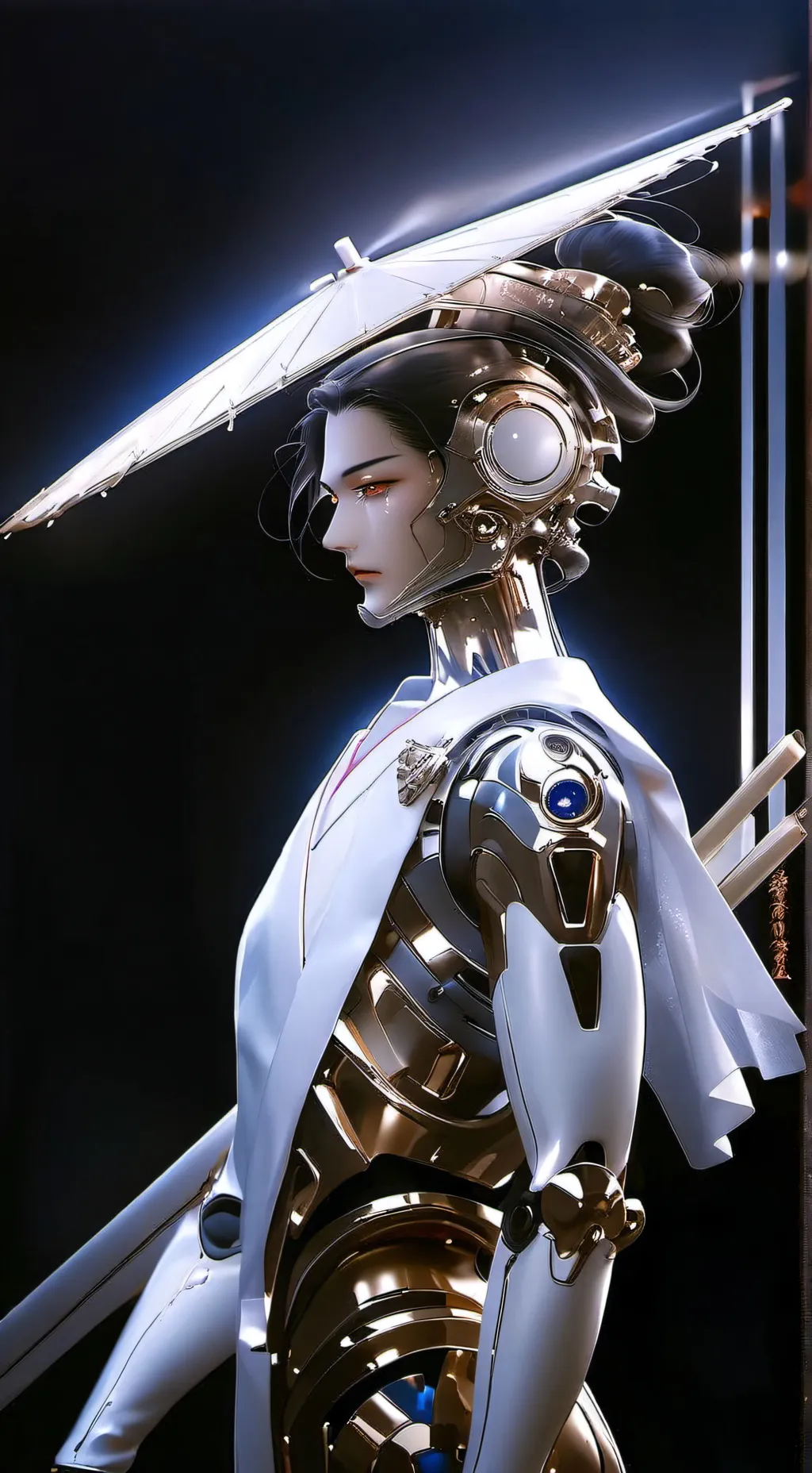 ai character: 🤖robot🤖 background