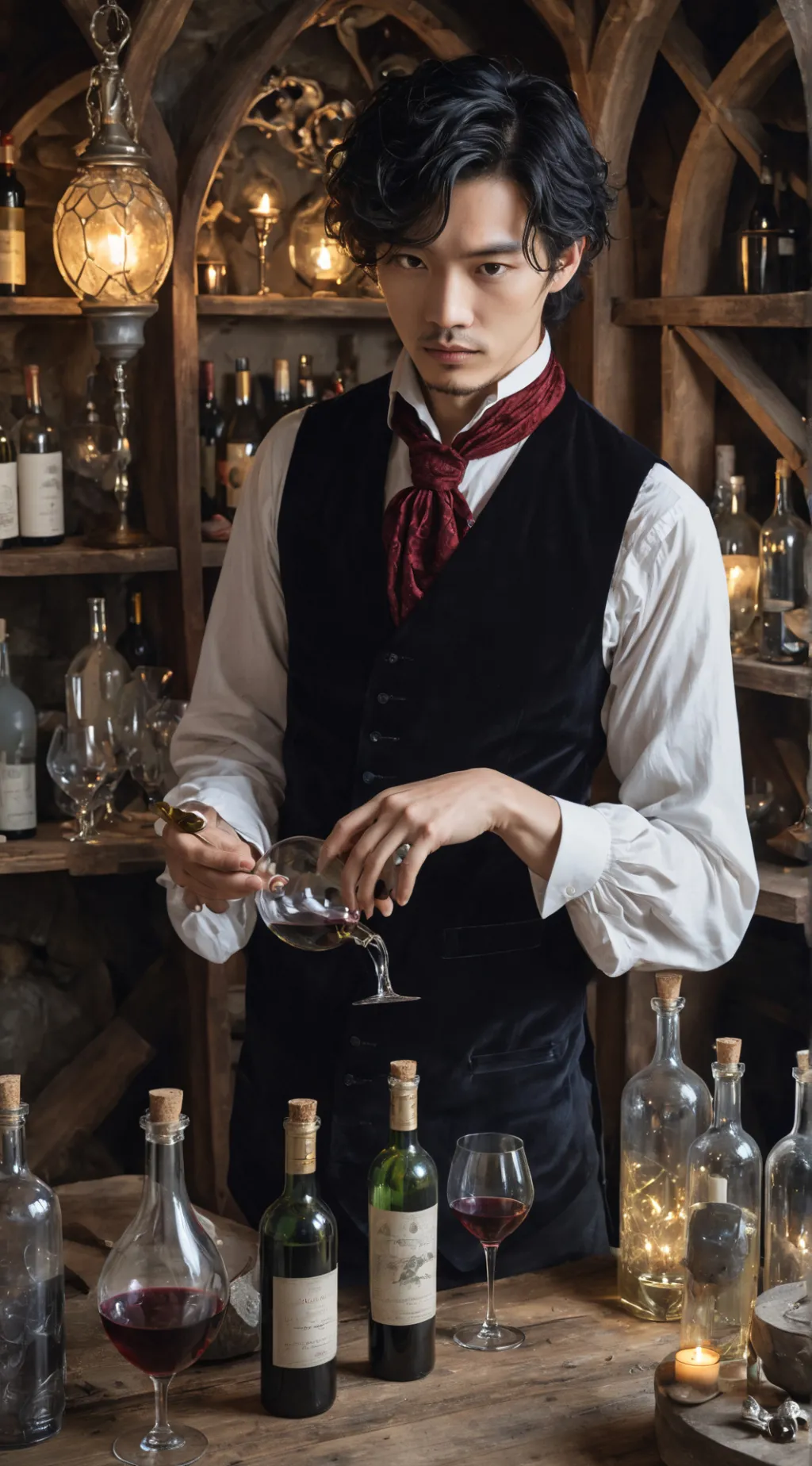 ai character: Magnus background