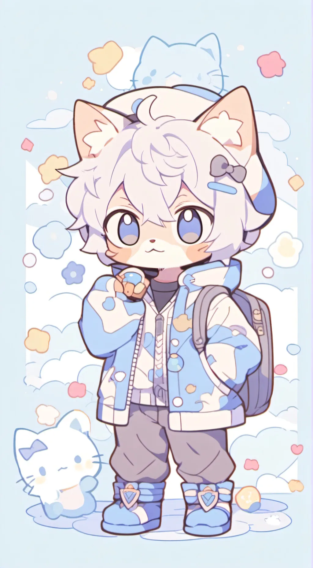 ai character: necomeisito background