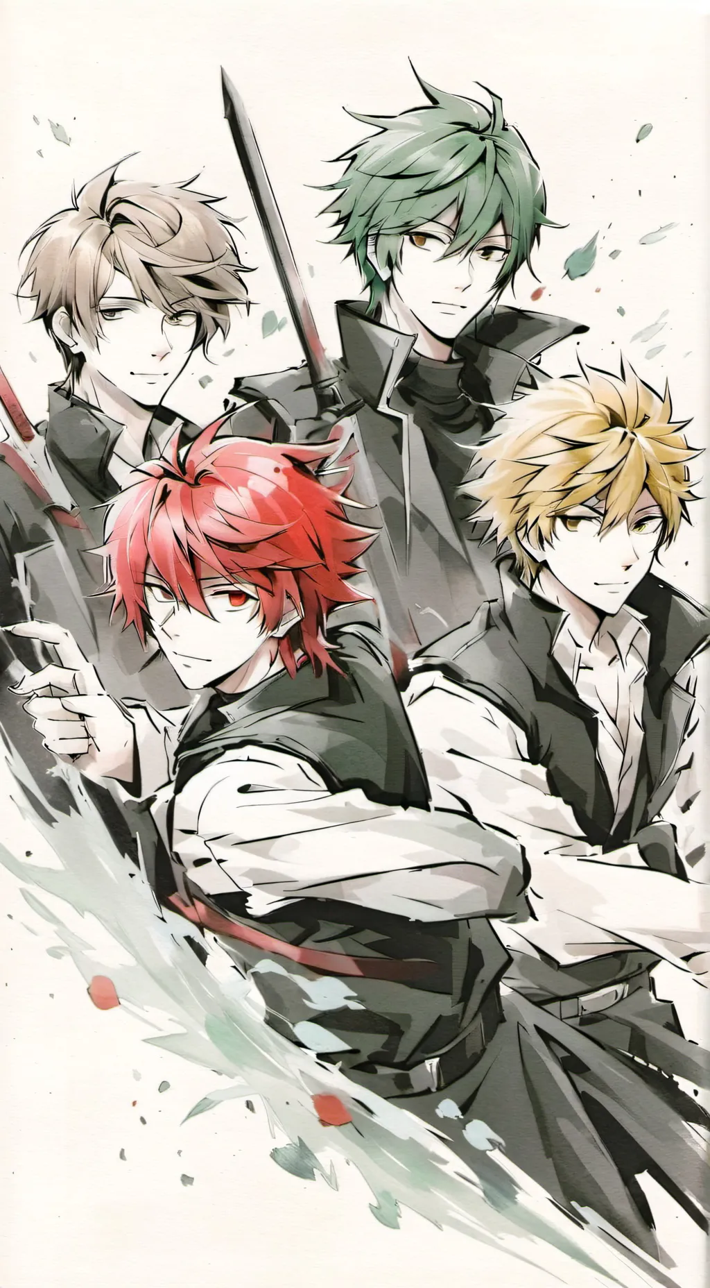 ai character: Deku background