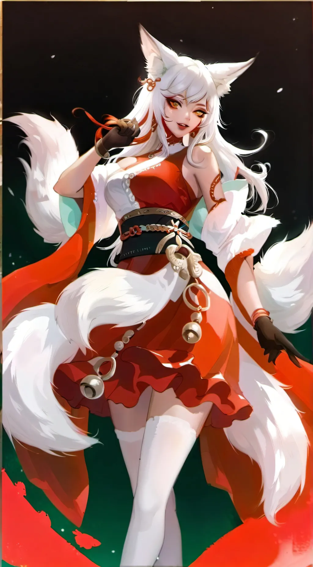 ai character: Secreto tuyo mha background