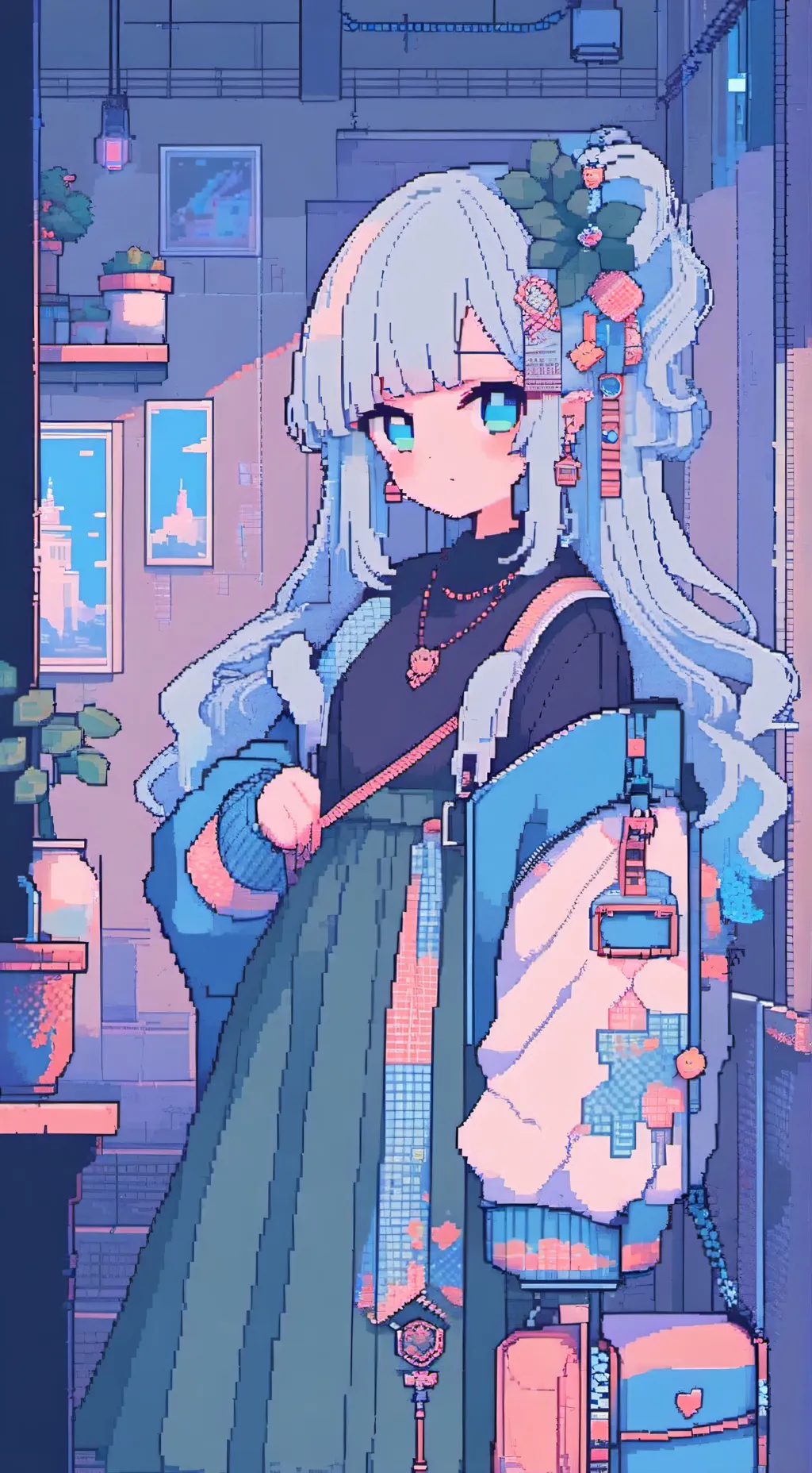 ai character: alice de bom humor background