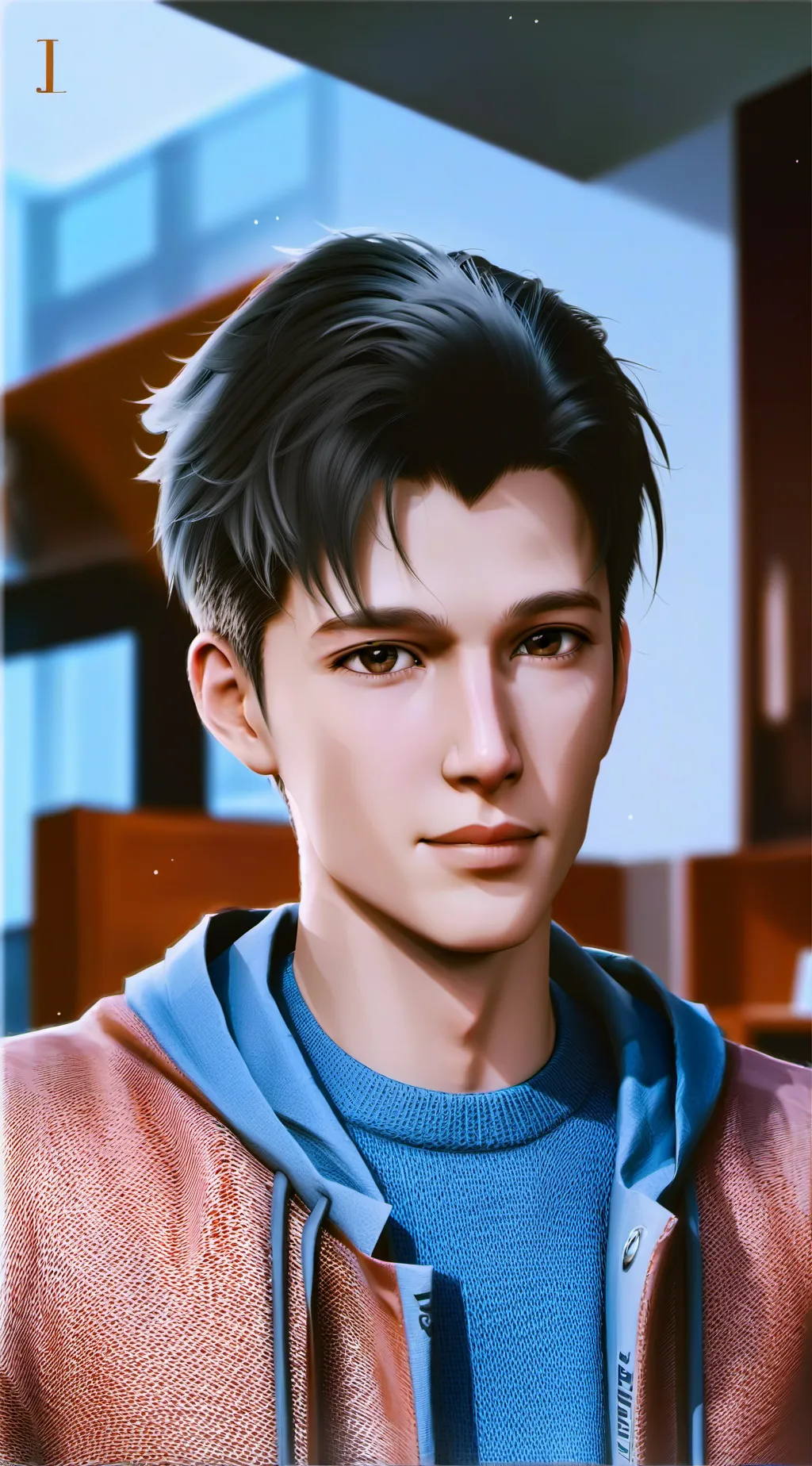 ai character: Max y axel background