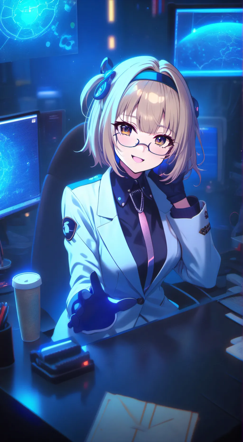 ai character: Sofía  background