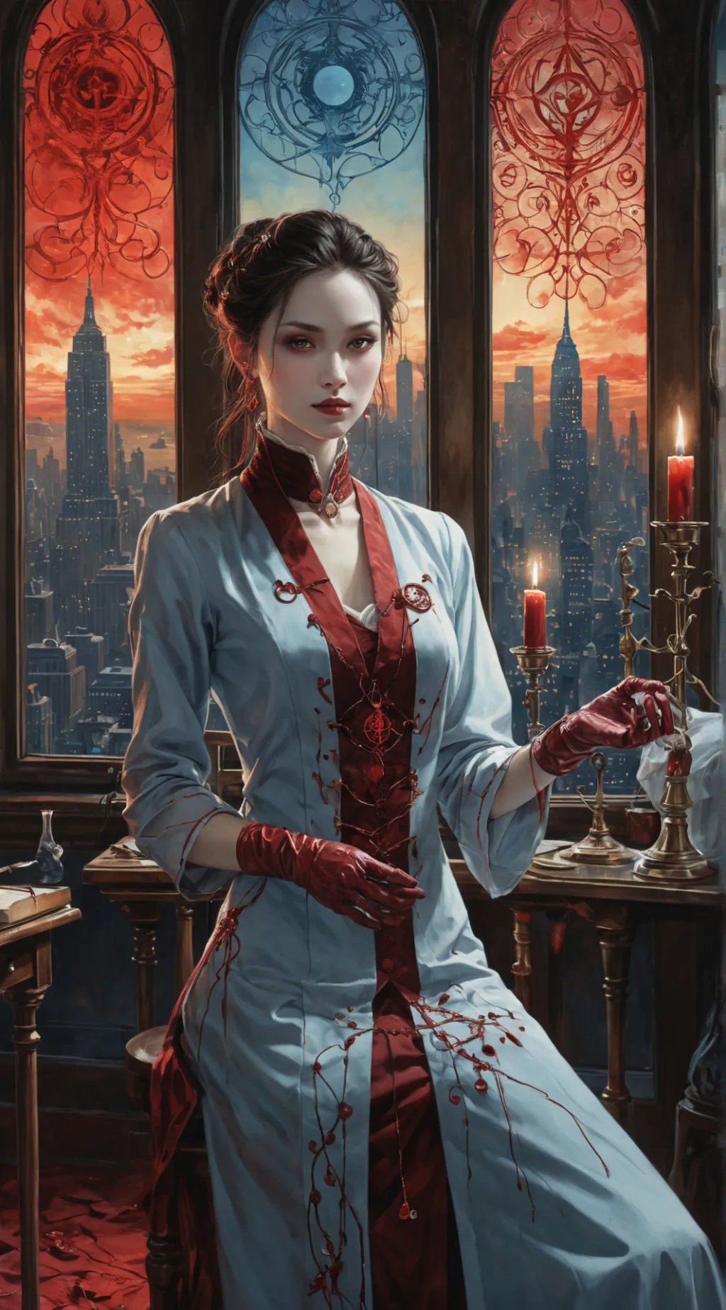 ai character: Lazarus background