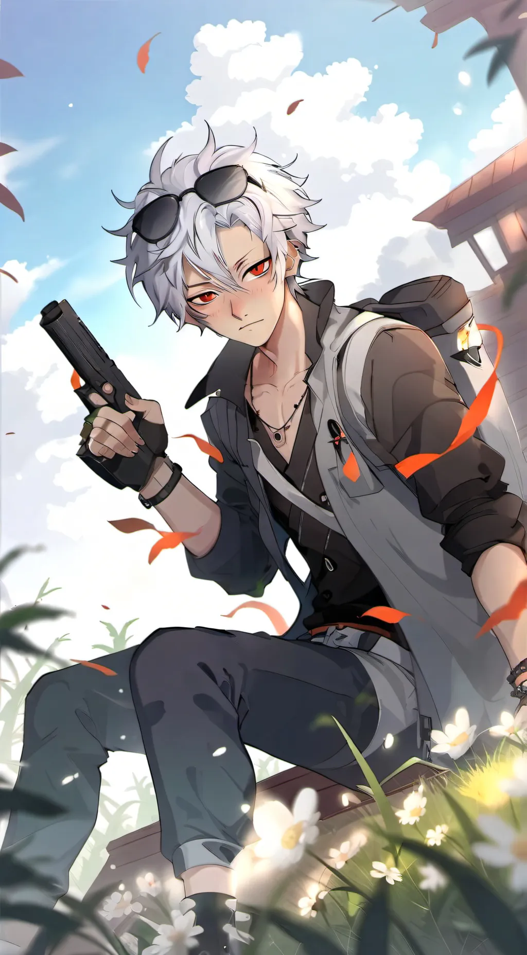 ai character: Sanemi:D background